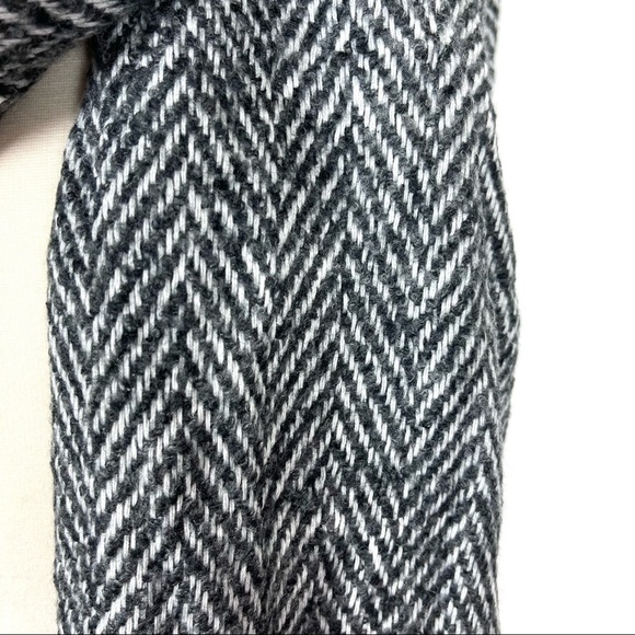 Amicale Cashmere wool blend scarf Herringbone - Picture 3 of 4